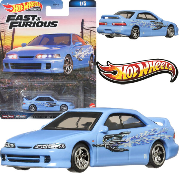 HOT WHEELS – CUSTOM ACURA INTEGRA SEDAN GSR – HKD27